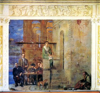 Marées, affresco, Stazione zoologica, Napoli (5)