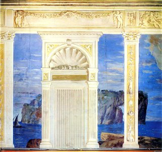 Marées, affresco, Stazione zoologica, Napoli (2)