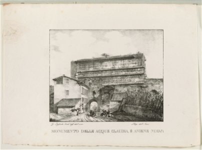 Monumento delle acque Claudia e aniene nuova LCCN2003679876