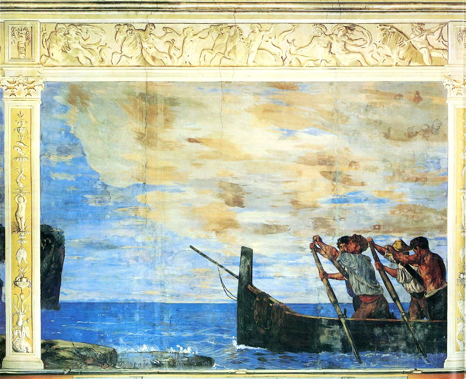 Marées, affresco, Stazione zoologica, Napoli (3)