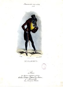 Mascarade improvisée - M. Mahieux