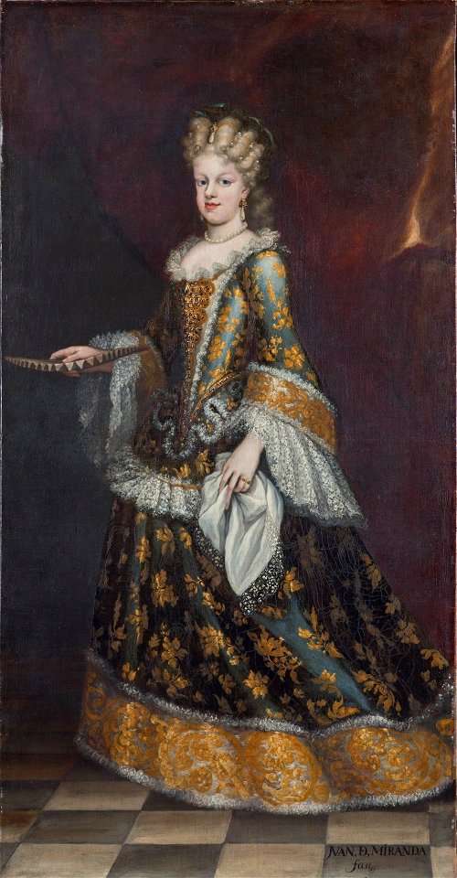 María Luisa Gabriela de Saboya, primera esposa de Felipe V de España (Museo del Prado)