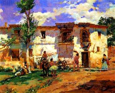 Marín Gares Isidoro Titiriteros en la plaza del Conde
