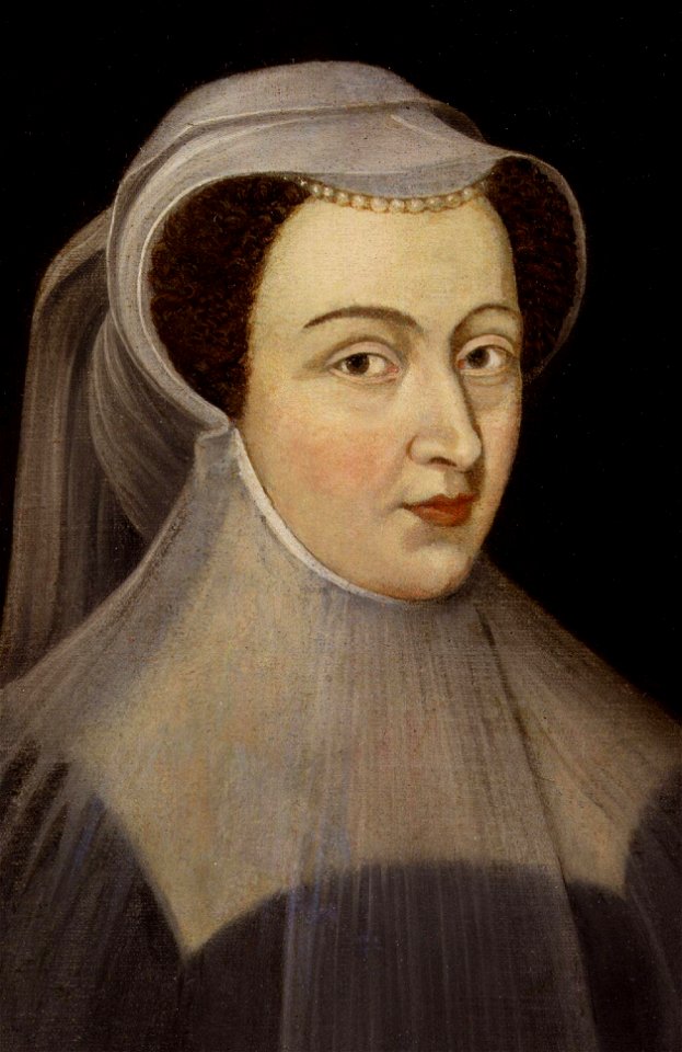 Mary, Queen of Scots by François Clouet detail
