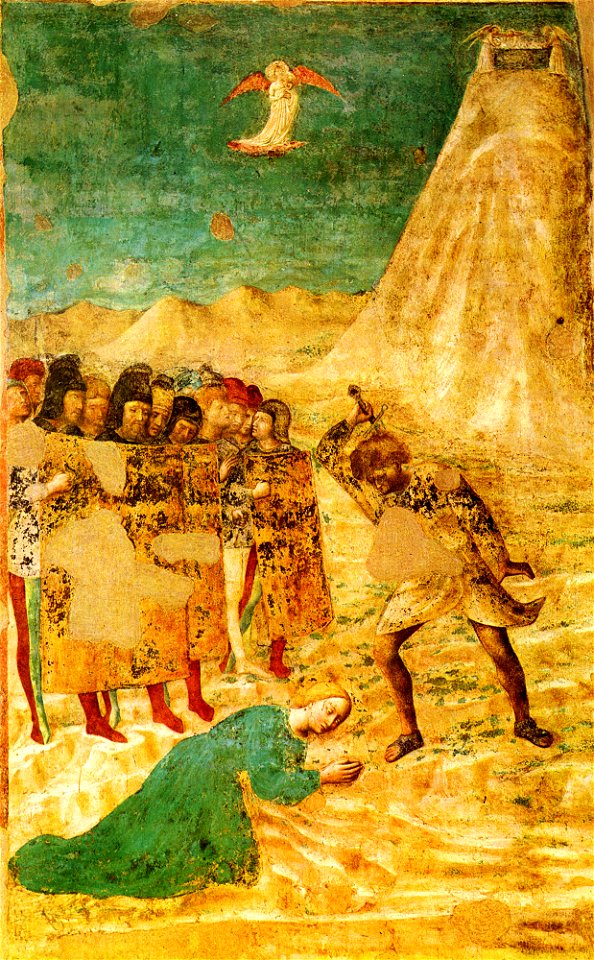 Masolino, decapitazione di santa caterina