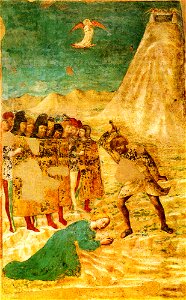 Masolino, decapitazione di santa caterina