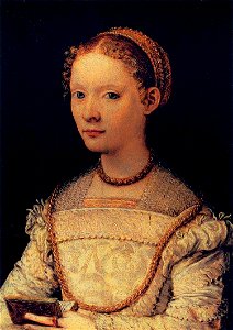 Maso da San Friano - Portrait of Elena Gaddi Quartesi - WGA20714