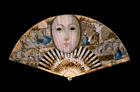 Mask fan - Google Art Project