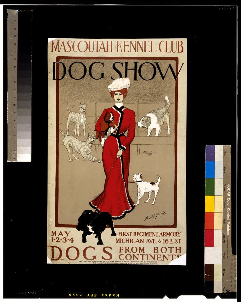 Mascoutah Kennel Club dog show. Dogs from both continents - Geo. Ford Morris 01. LCCN2004675376