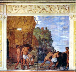 Marées, affresco, Stazione zoologica, Napoli (1)