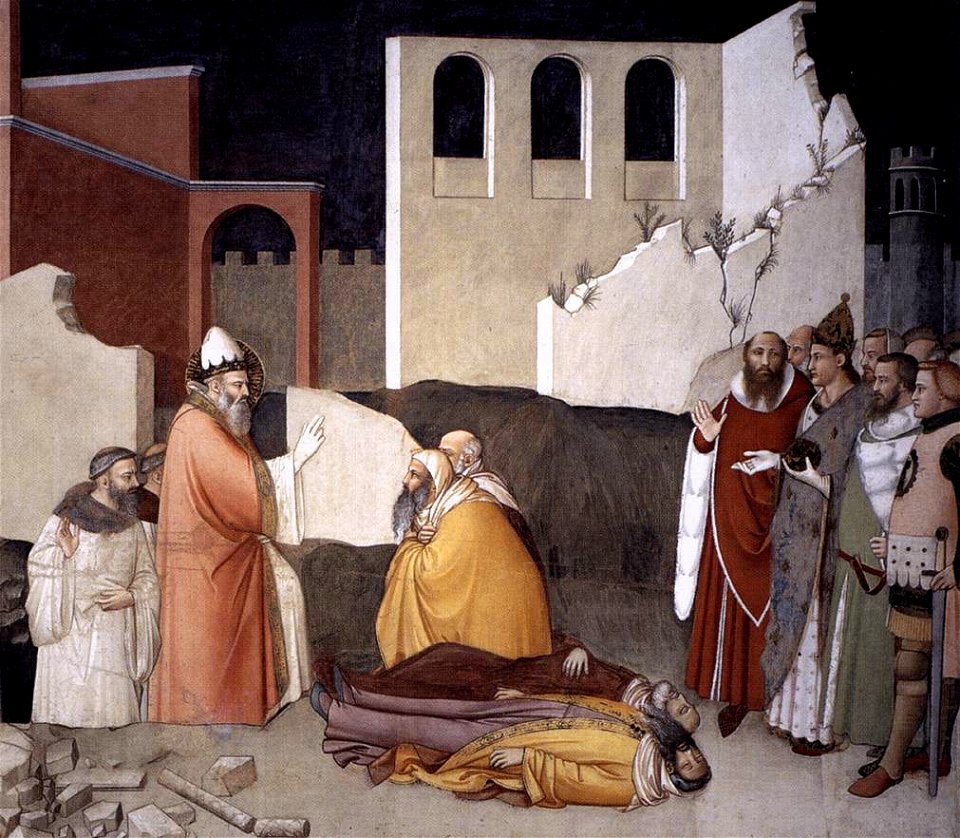 Maso di Banco - Pope St Sylvester's Miracle (detail) - WGA14227