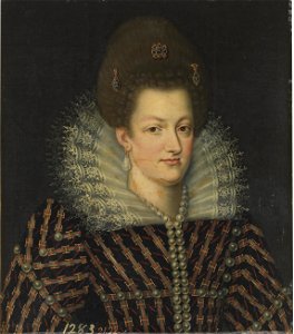María de Médici, reina de Francia. (Museo del Prado). Free illustration for personal and commercial use.