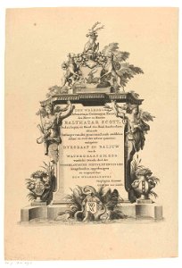 Monument met opdracht aan Balthazar Scott