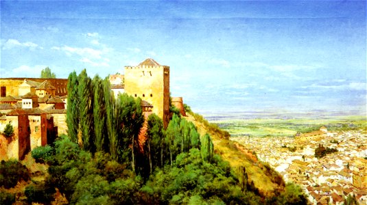 Marín Gares Isidoro Desde el Generalife