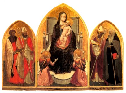 Masaccio. San Giovenale Triptych.