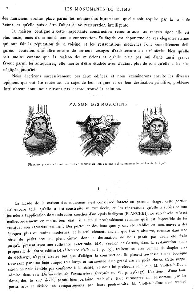 Monuments historiques de Reims rue Tambour 89232