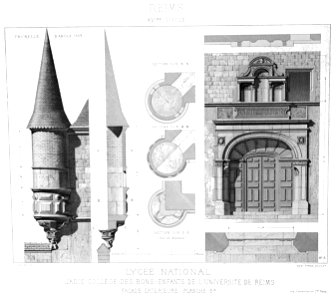Monuments historiques de Reims Collegium 89204