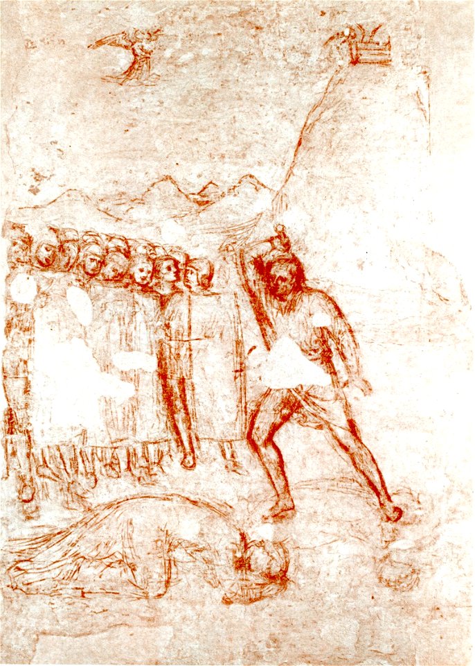 Masolino, Decapitazione di S. Caterina, Roma, San Clemente. Sionopia