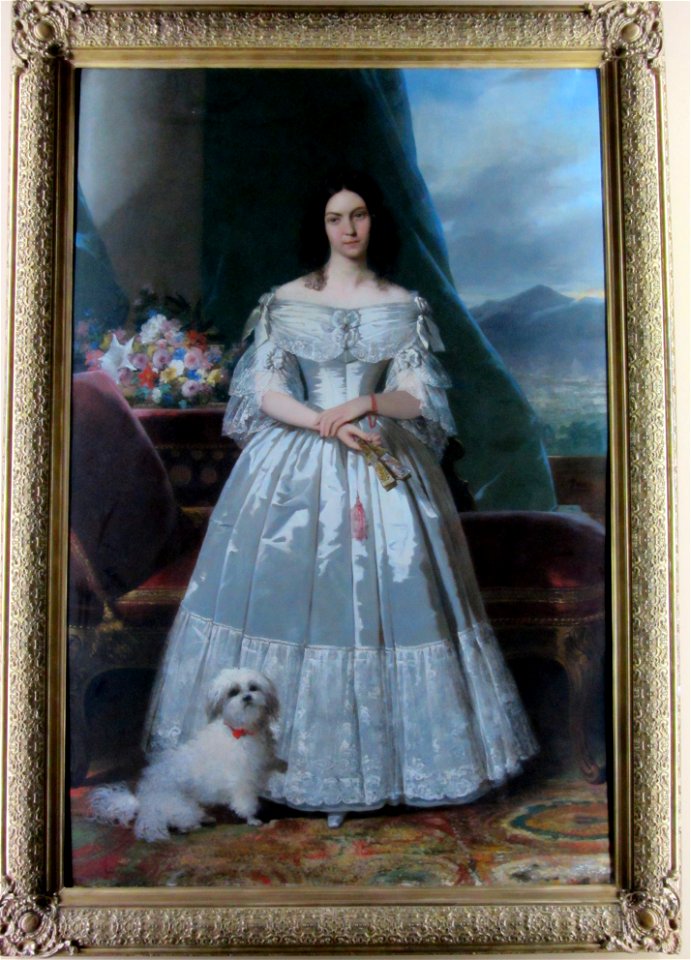 Monvoisin, Raymond - Dama de Peru -ost 162x132 FCardoen f01.1