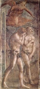Masaccio-Expulsion of Adam and Eve- Brancacci Chapel2