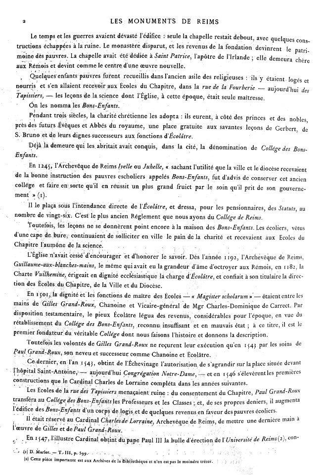 Monuments historiques de Reims Collegium 89195