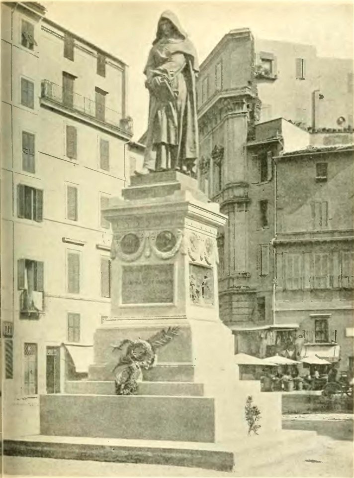 Monumento a Giordano Bruno - Roma italiana, 1870-1895 (page 173 crop)