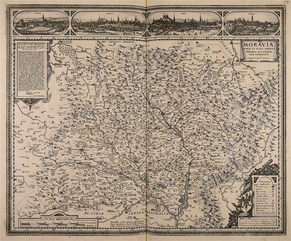 Moraviae nova et post omnes priores accuratissima delineatio - CBT 5877141