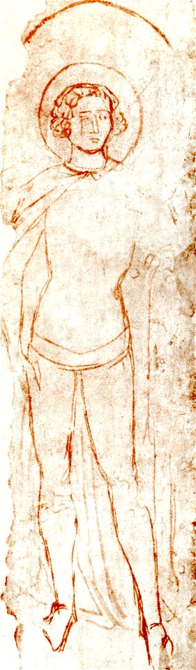 Masolino, Un Santo, Empoli, . Cappella di S. Elena