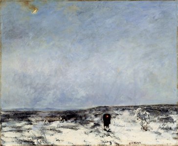 Moorland with carriage (Carl Fredrik Hill) - Nationalmuseum - 97310