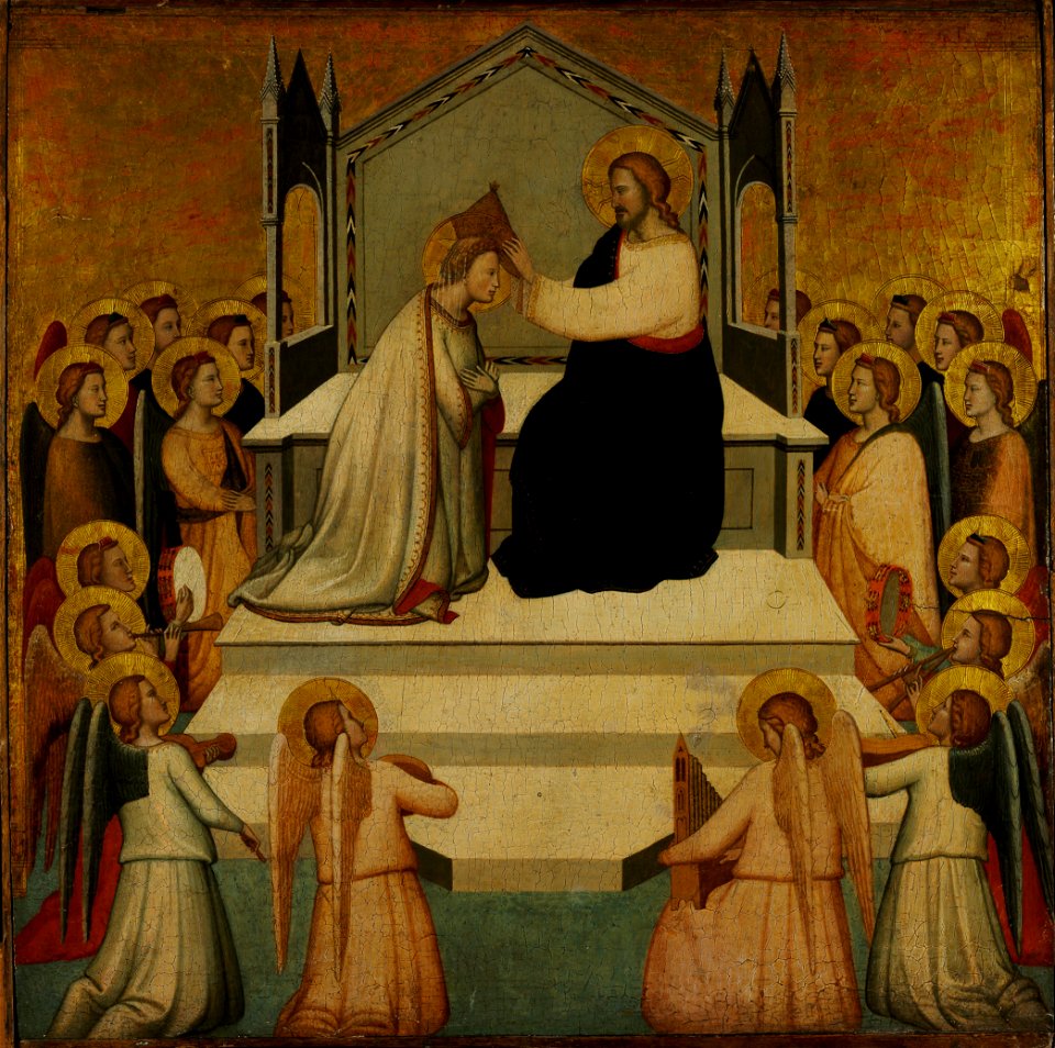 Maso di Banco - Coronation of the Virgin - Google Art Project