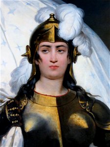 Monvoisin, Raymond - Juana de Arco -ost 142x101 PVergara f06 det