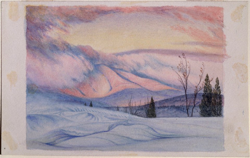 Moore, Charles Herbert, Snow Squall, 1865-66
