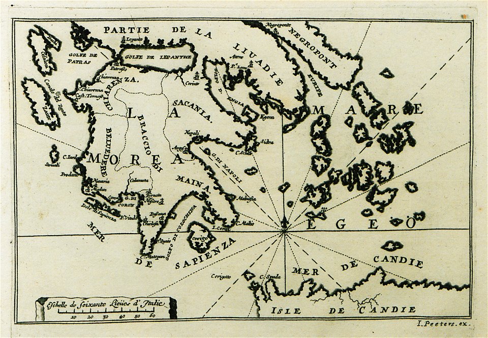 Morea - Peeters Jacob - 1690
