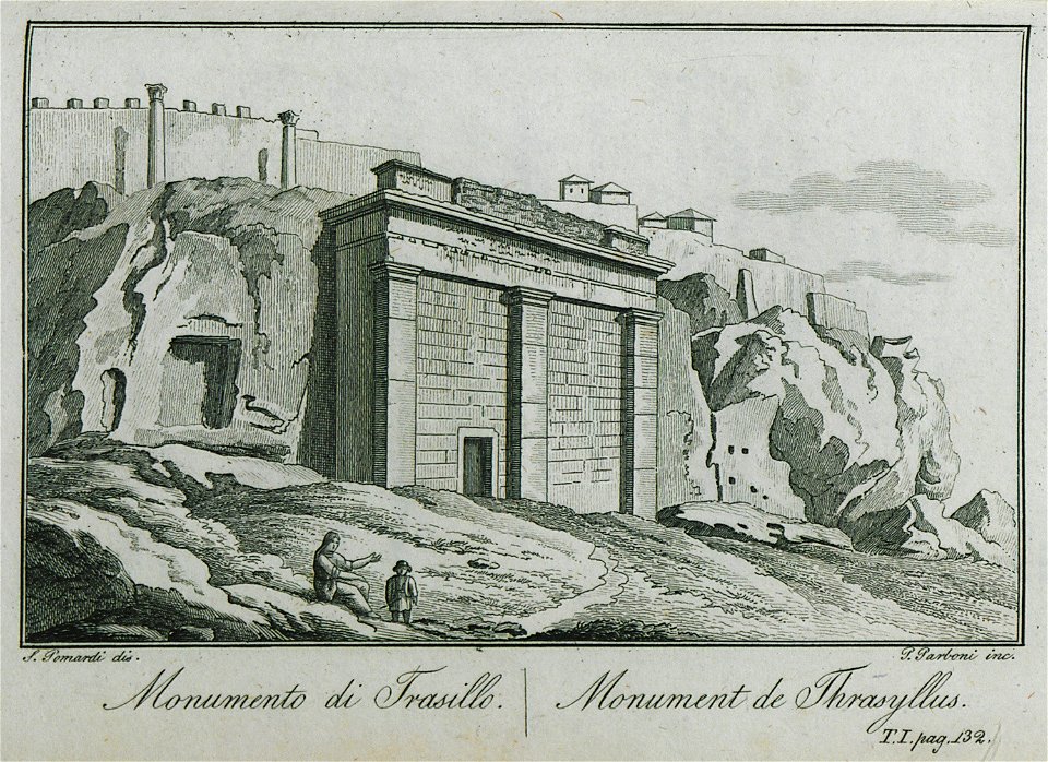 Monumento di Trasillo - Pomardi Simone - 1820