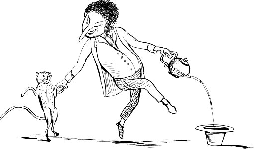 More Nonsense, Pictures, Rhymes, Botany, etc. (1872), There was an old man on the Border