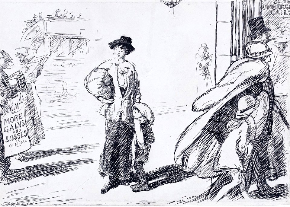 More Gains and Losses - Claude Allin Shepperson - circa 1916 - Shepperson-99031