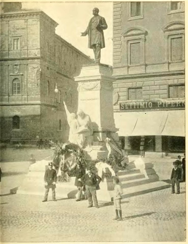 Monumento a Minghetti - Roma italiana, 1870-1895 (page 477 crop)