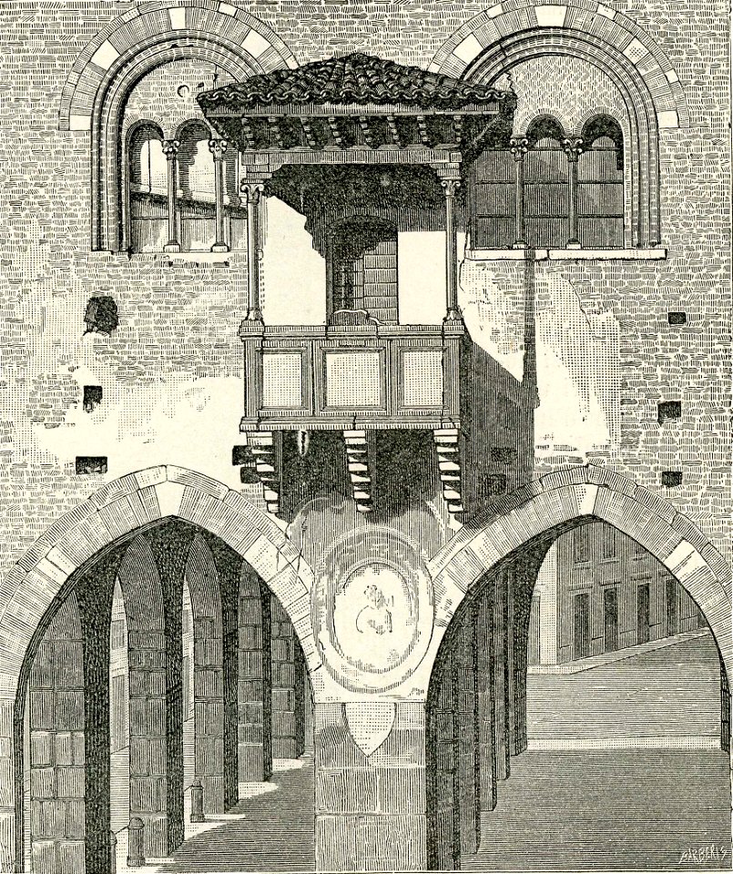 Monza parte meridionale dell’Arengario