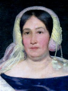 Monvoisin, Raymond - Madre de Ramirez Rosales -ost 76x59 PinUnConcep f04 det