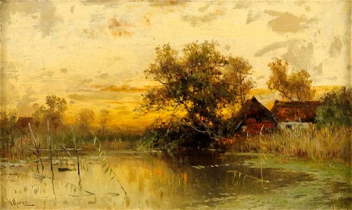 Walter Moras - Seenlandschaft