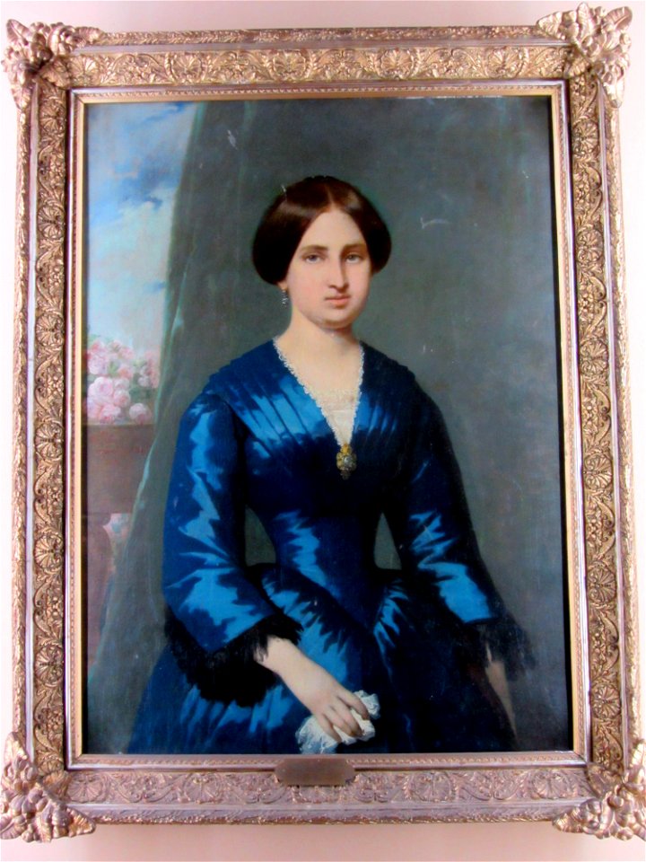 Monvoisin, Raymond - Clorinda Rosales Bascunan -ost 60x48 FCardoen f01