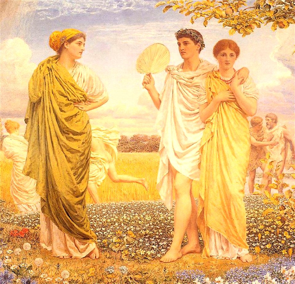 Moore Albert Joseph The Loves of the Winds and the Seasons