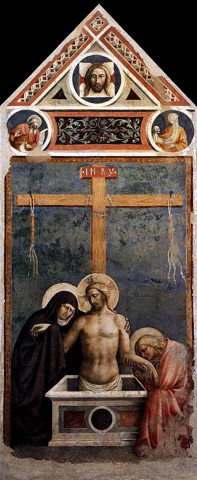 Masolino, pietà, empoli