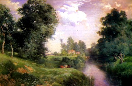 Moran Thomas A Long Island River