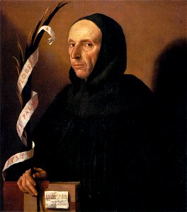 Moretto da Brescia - Portrait of a Dominican, Presumed to be Girolamo Savonarola - WGA16226. Free illustration for personal and commercial use.