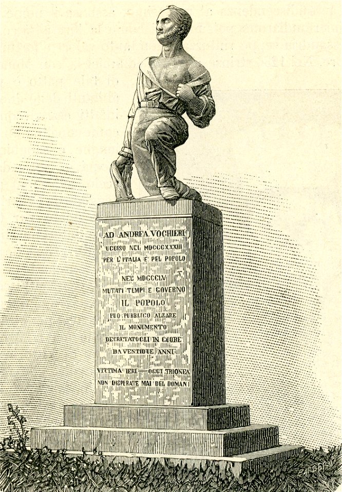 Monumento ad Andrea Vochieri in Alessandria