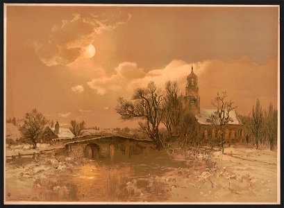 Moonlight in winter - by G.H. McCord. LCCN2017650239