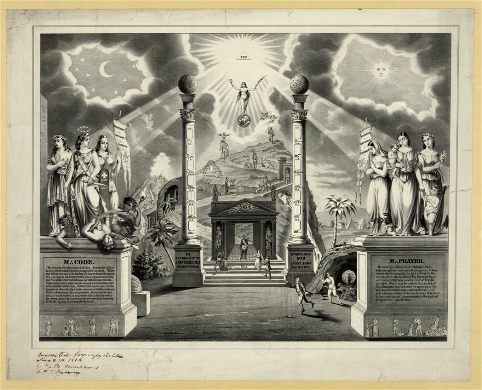 Masonic chart LCCN2004670261
