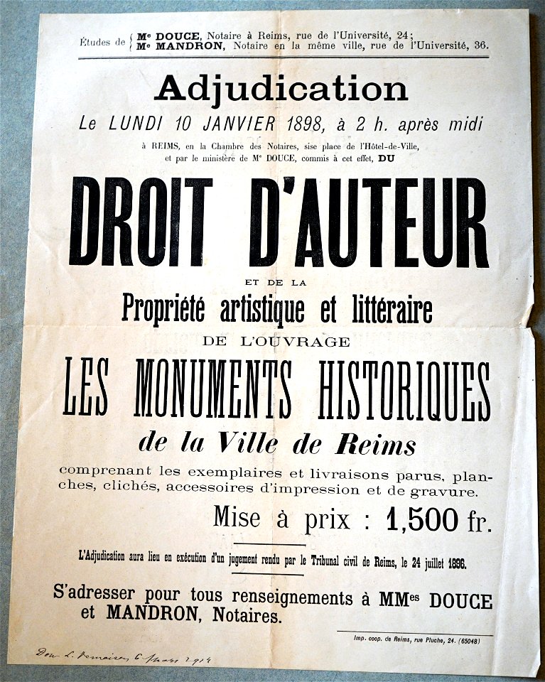 Monuments historiques de Reims 89190