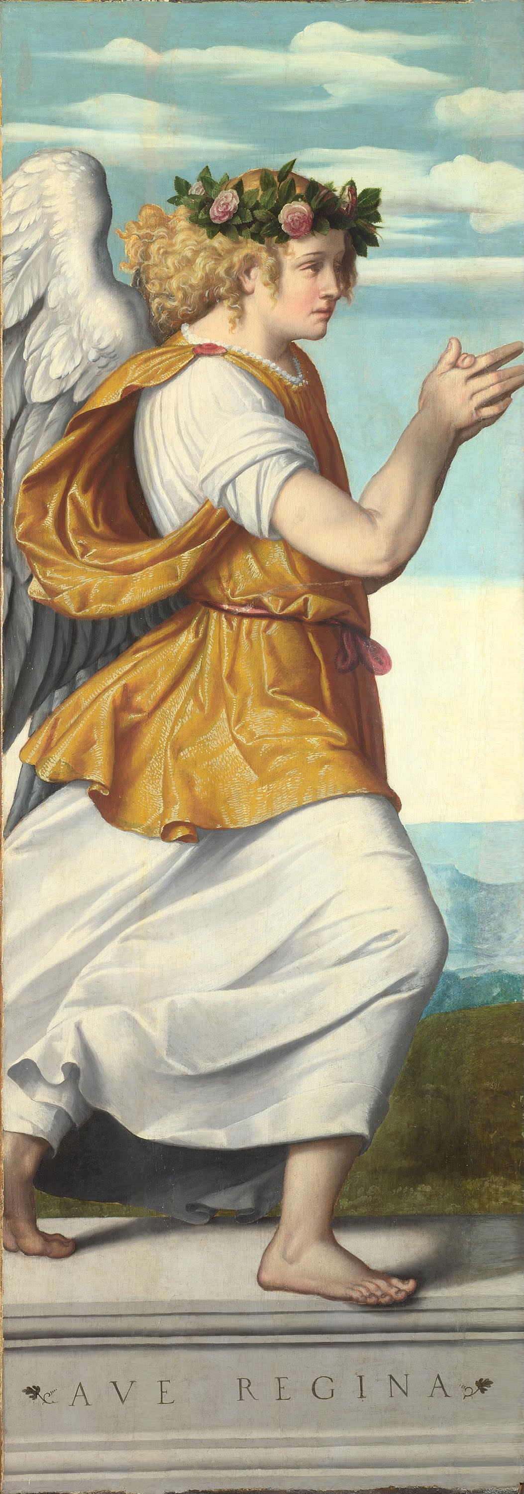 Moretto da Brescia - An Adoring Angel (2) - Google Art Project